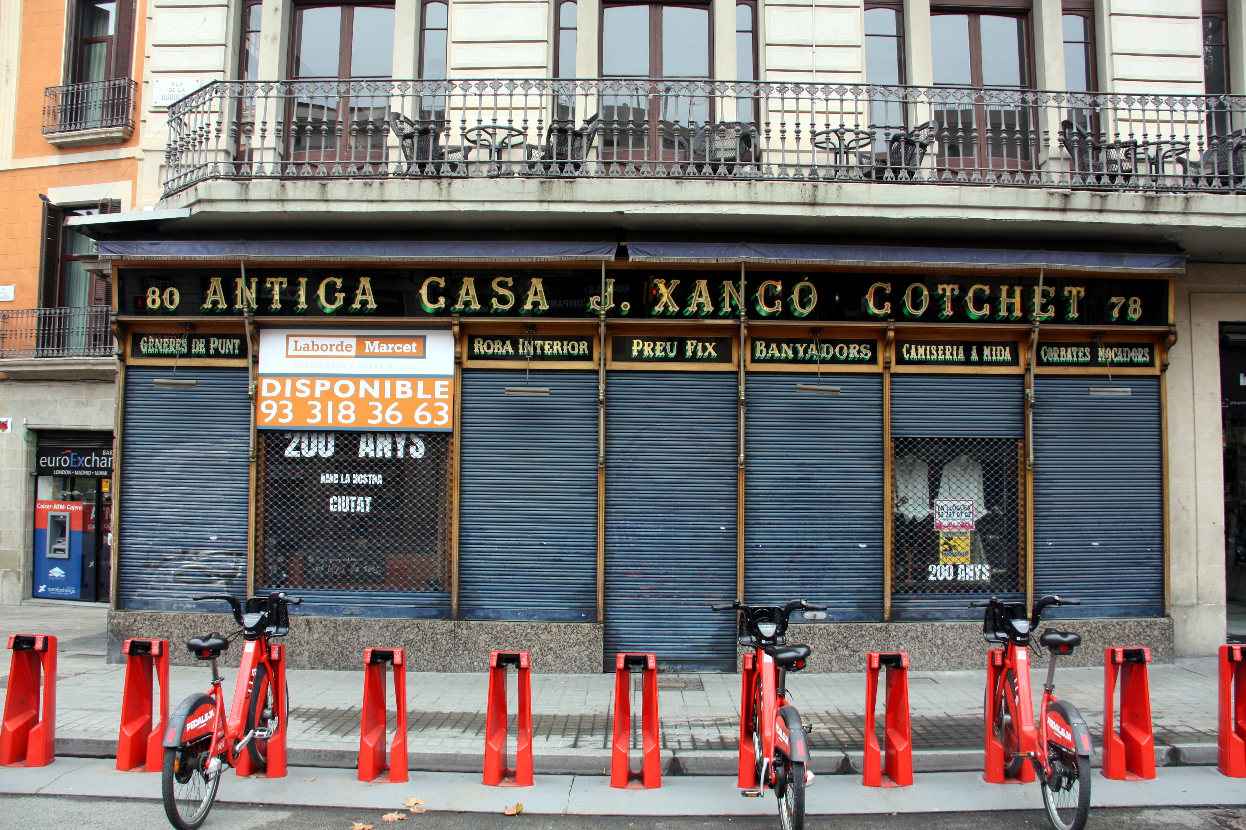 El comerç agonitza per la pandèmia i ja hi ha un 35% de locals buits a Catalunya