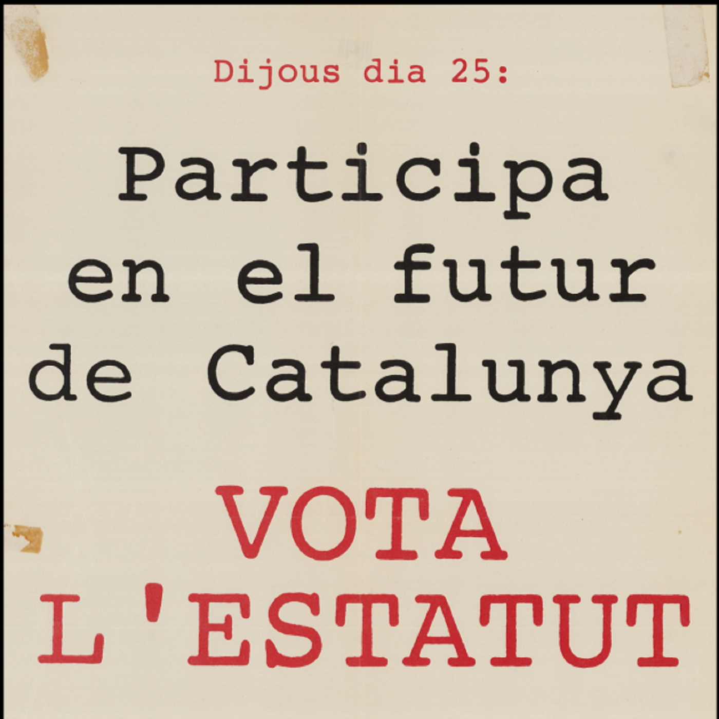 El 'sí' guanya àmpliament en el referèndum de l'Estatut