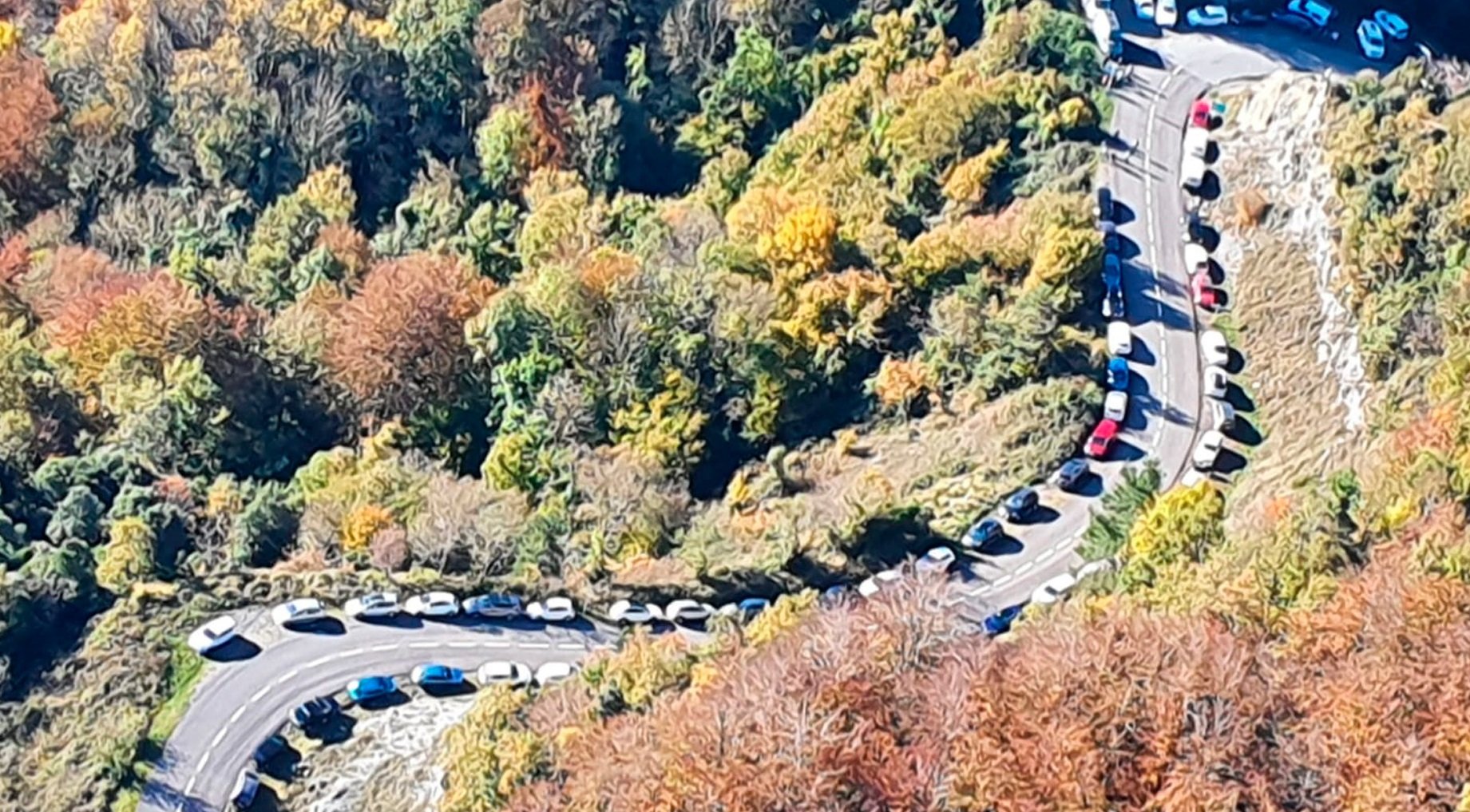 Nuevo colapso en los parques naturales, también en Montserrat y el Congost de Mont-Rebei