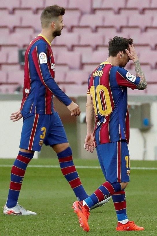 Piqué Messi Barça Reial Madrid Clàssic EFE Piqué Messi Barça Reial Madrid Clàssic EFE