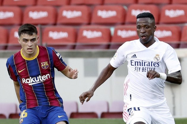 Pedri Vinícius Barça Real Madrid EFE