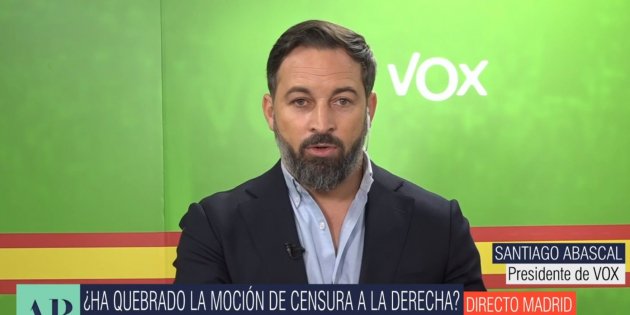 santiago abascal ojo tonto vago Telecinco