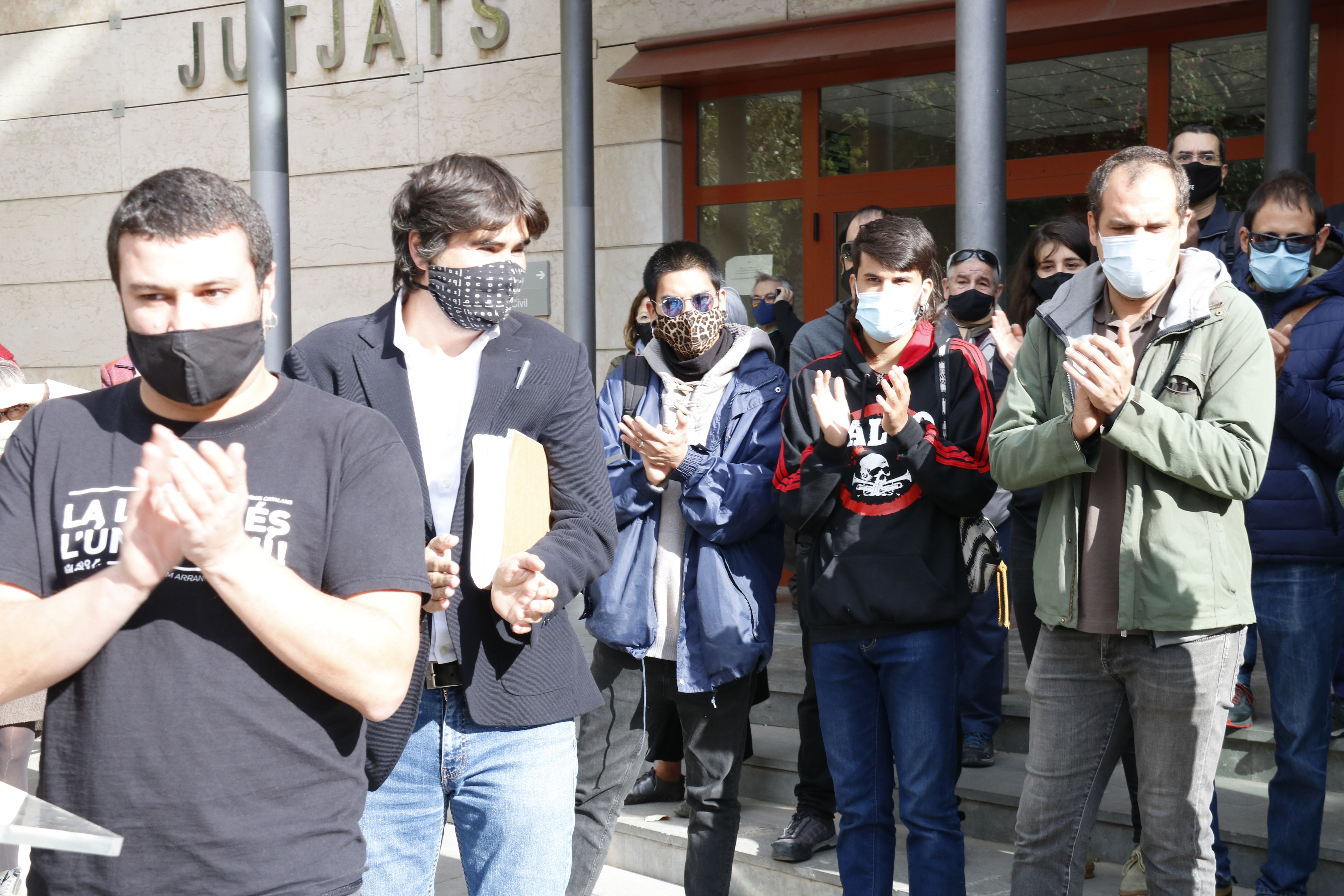 Declaran cuatro independentistas en Reus por las protestas postsentencia