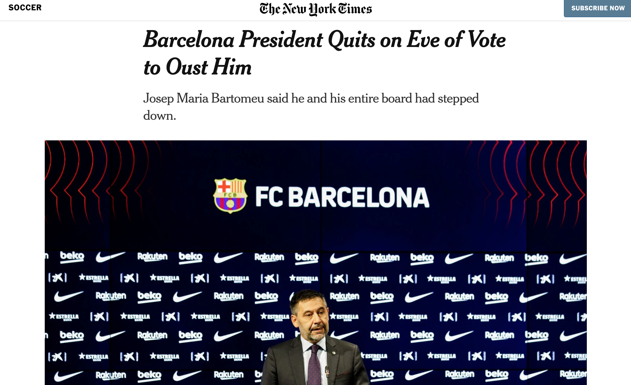 NYT Bartomeu