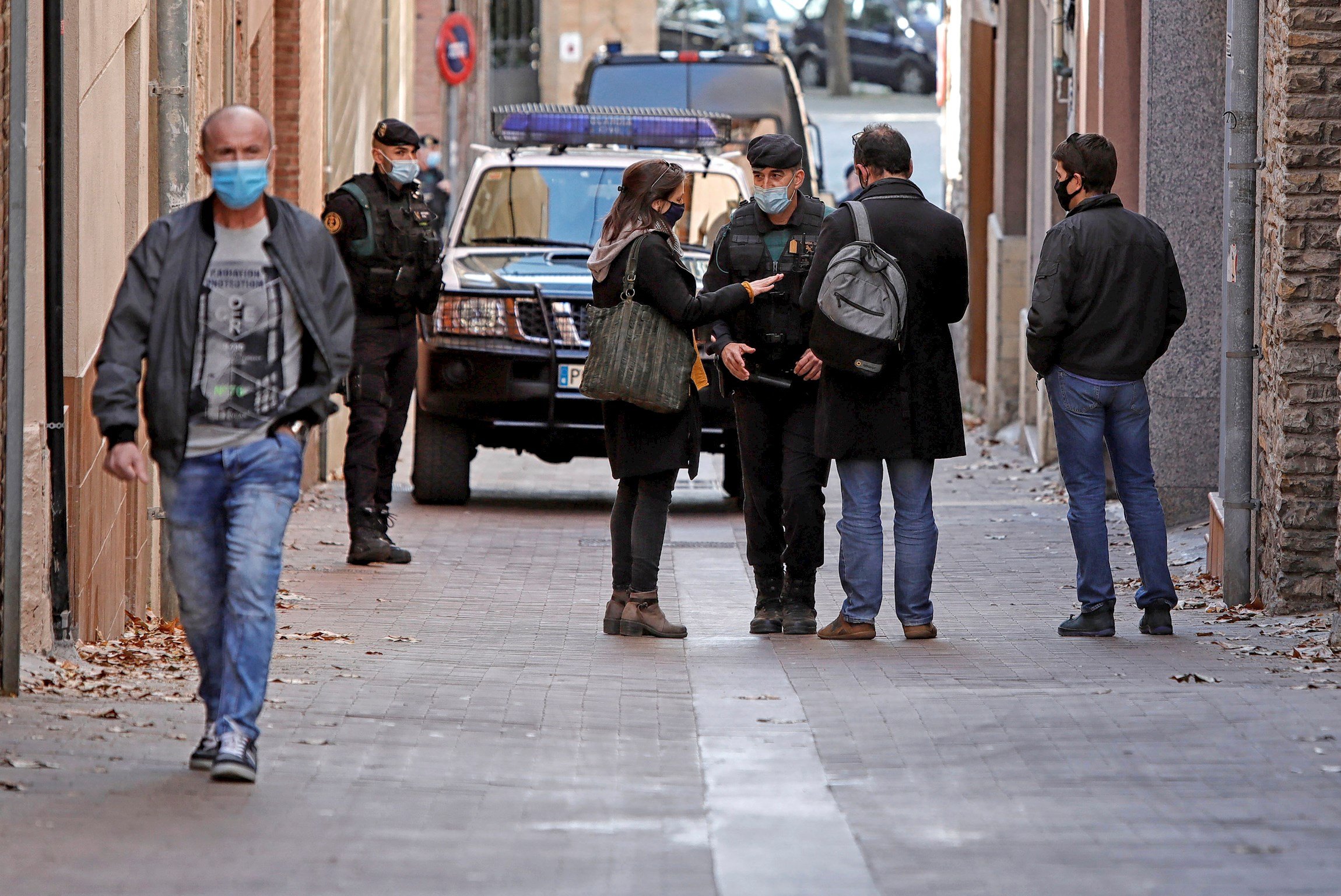 La Guàrdia Civil deté empresaris per finançar el procés