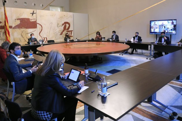 Reunió Govern crisi coronavirus Jordi Bedmar