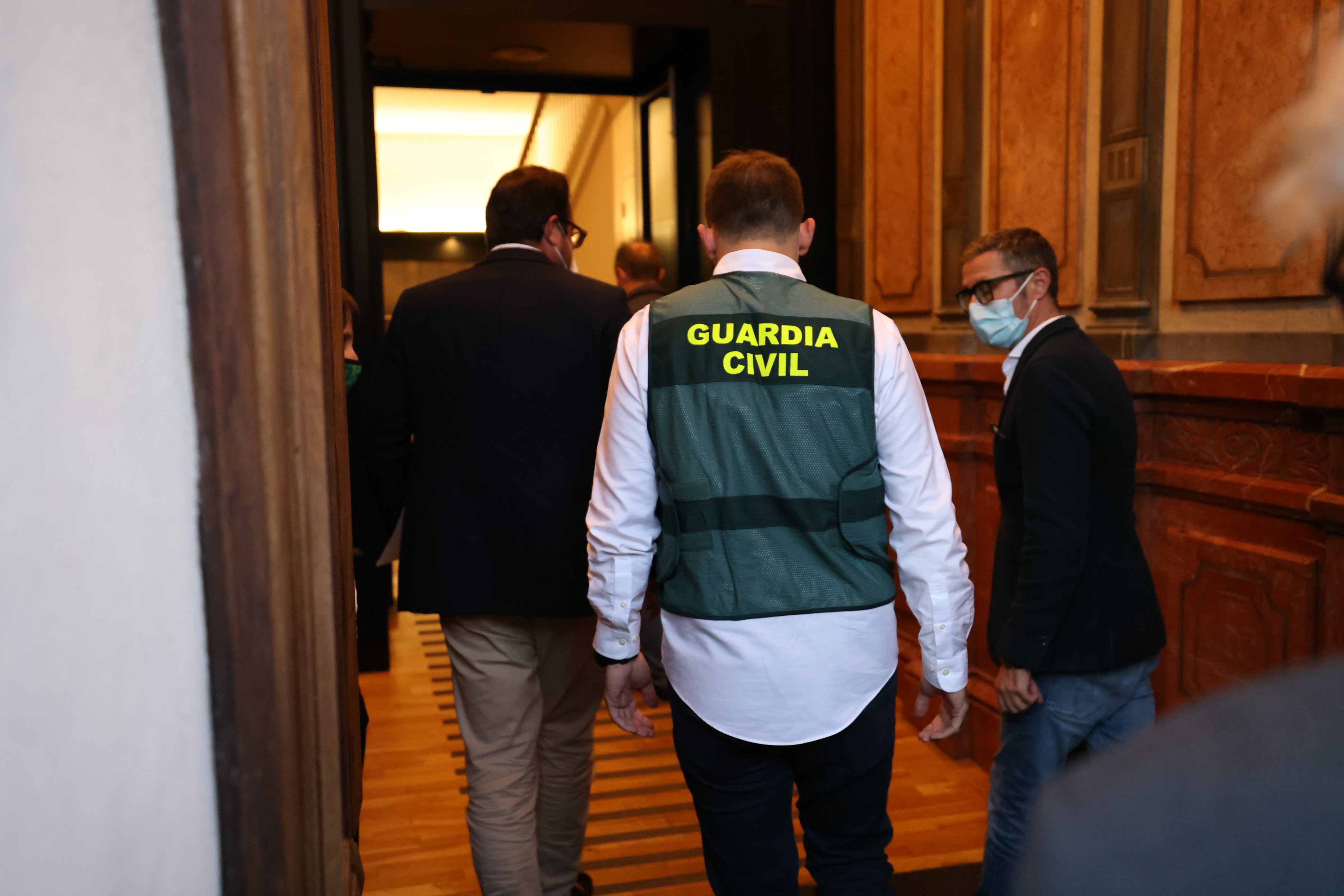 Los intentos de la Guardia Civil para implicar Vicepresidència en el caso Volhov