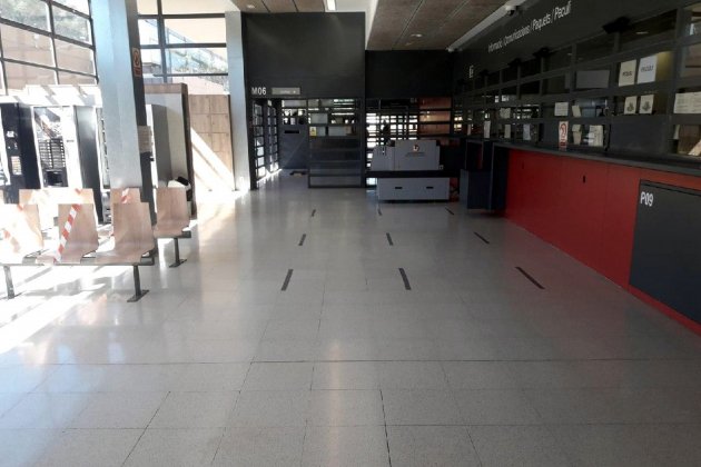 Vestíbulo prisión Mas d'Enric / ACN Vestíbulo prisión Mas d'Enric / ACN