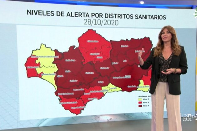 Mariló Montero presenta Noticias 2 Canal Sur