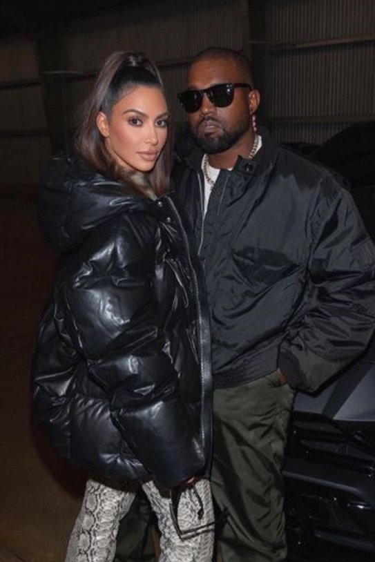 Kim Kardashian con Kanye West @kimkardashian