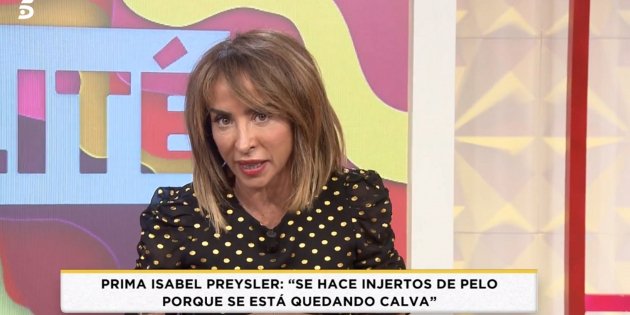 María Patiño sobre Isabel Preysler Socialité T5