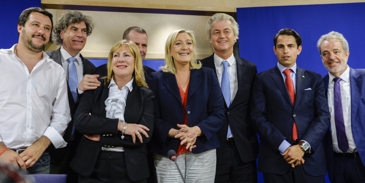 Le Pen Wilders - Parlamento Europeo