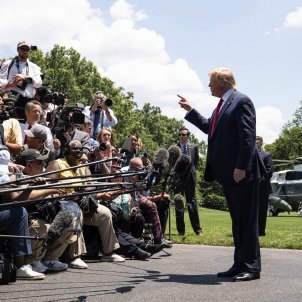 Donald Trump al South Lawn de la Casa Blanca 20190626 abans de marxar al G20 de Japó. (Joyce N. Boghosian, The White House) Donald Trump al South Lawn de la Casa Blanca 20190626 abans de marxar al G20 de Japó. (Joyce N. Boghosian, The White House)