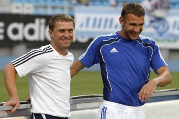 Rebrov Shevchenko Dinamo Kiev