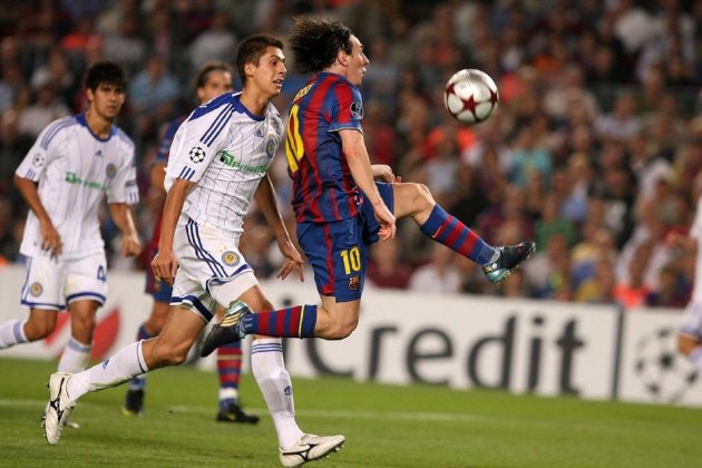Messi Dinamo Kiev FC Barcelona
