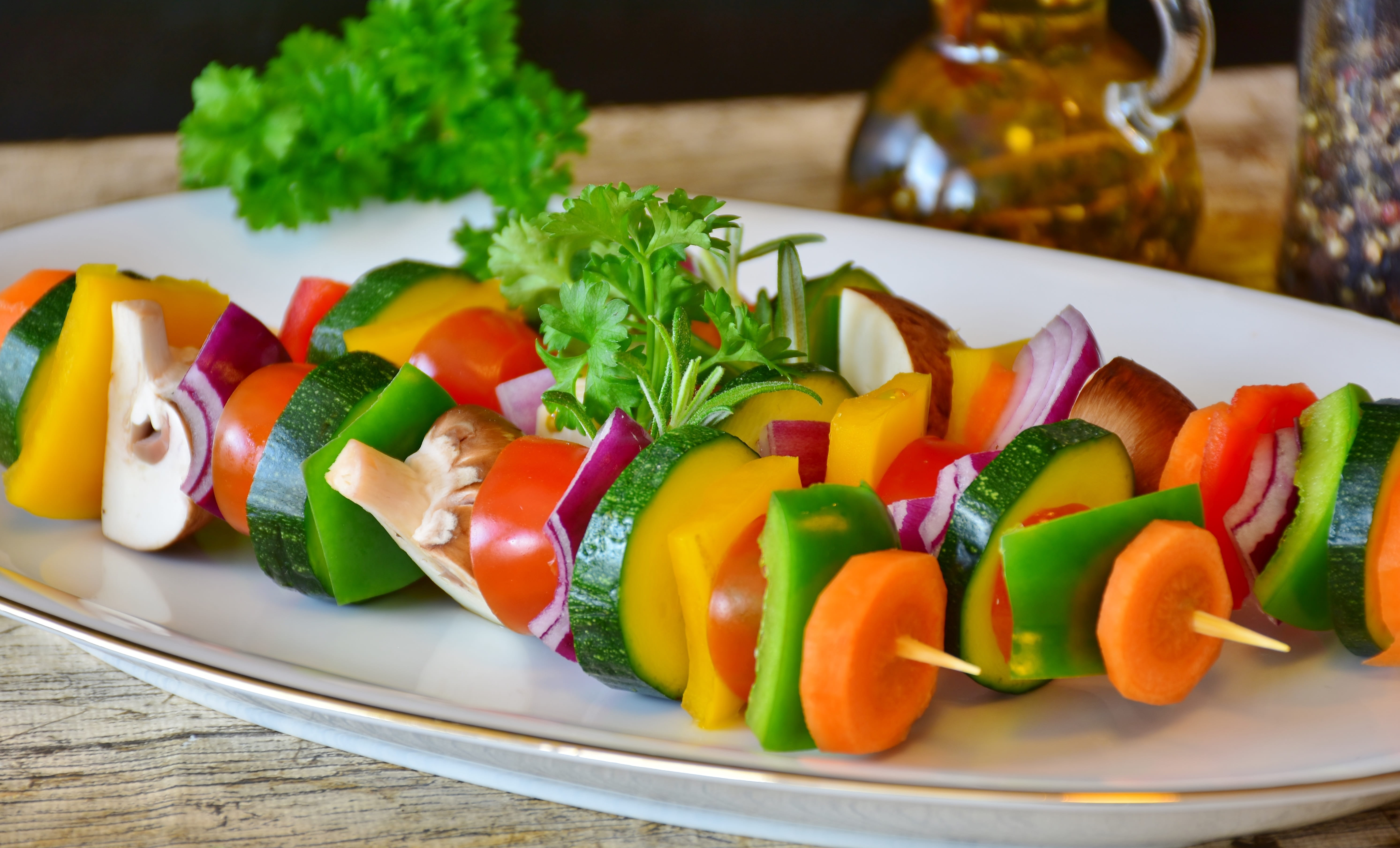 Broquetes veganes