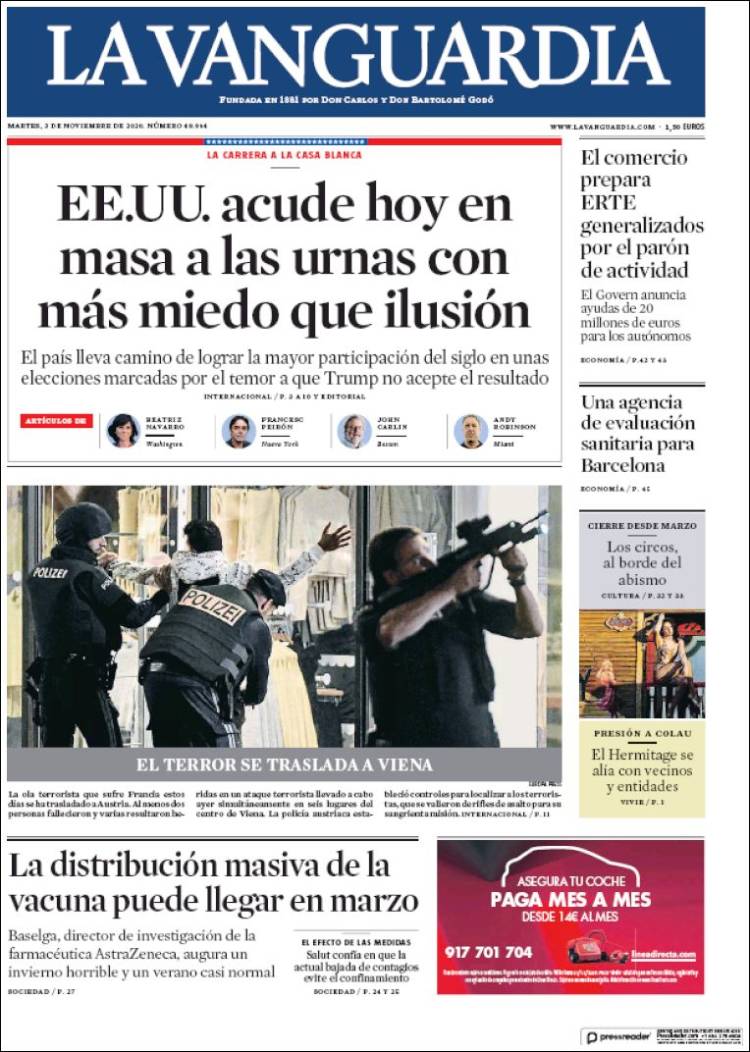 lavanguardia 3 novembre.750