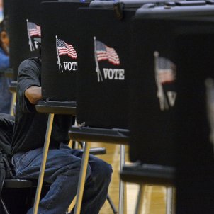 20201103 Eleccions presidencials EUA, votants Del Norte High School, Albuquerque, Nou Mèxic (Jim Thompson:Albuquerque Journal via ZUMA Wire:dpa) 20201103 Eleccions presidencials EUA, votants Del Norte High School, Albuquerque, Nou Mèxic (Jim Thompson:Albuquerque Journal via ZUMA Wire:dpa)