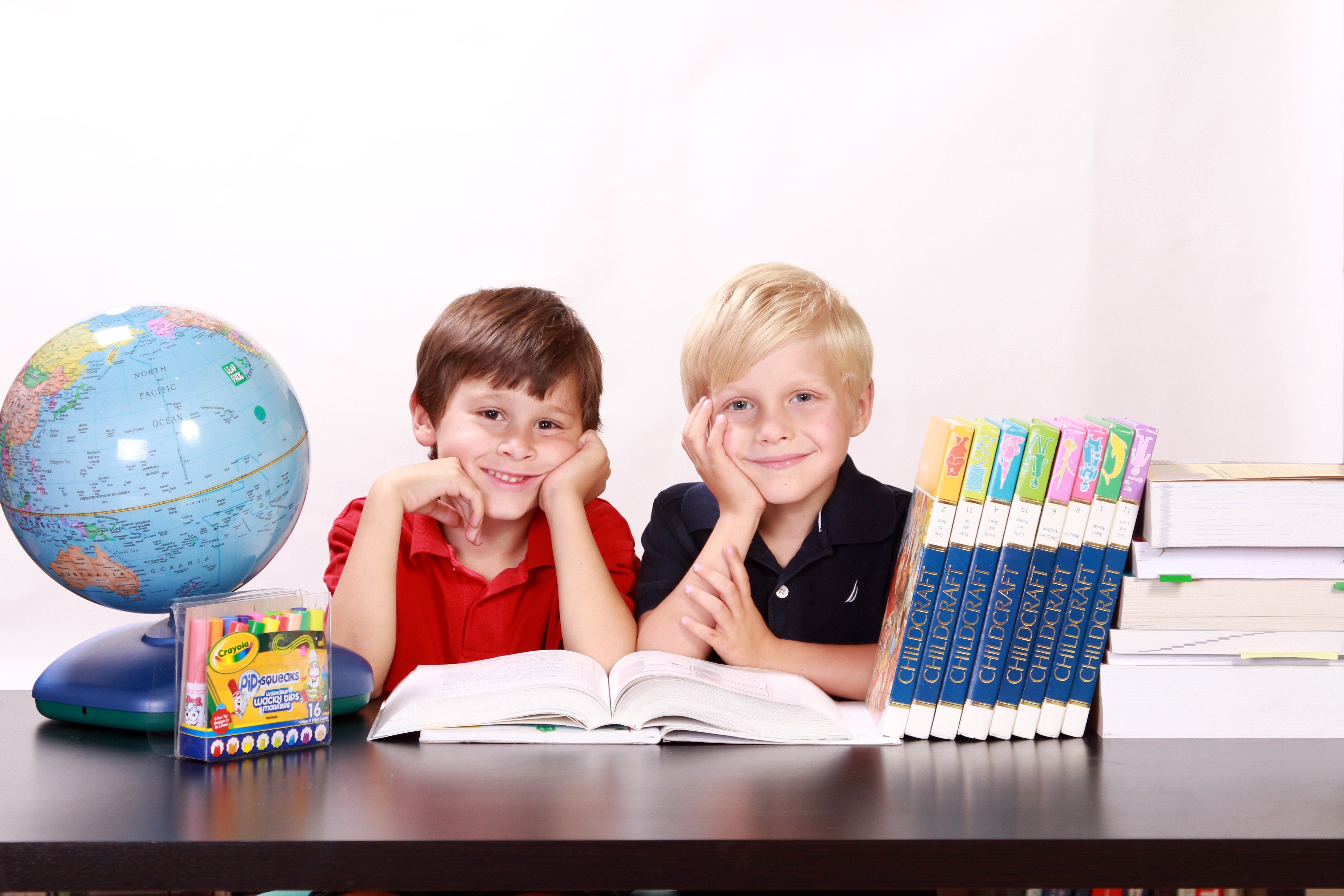 Niños en clase