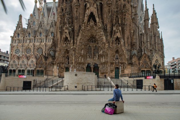 coronavirus Barcelona Sagrada Família confinamiento perimetral EFE