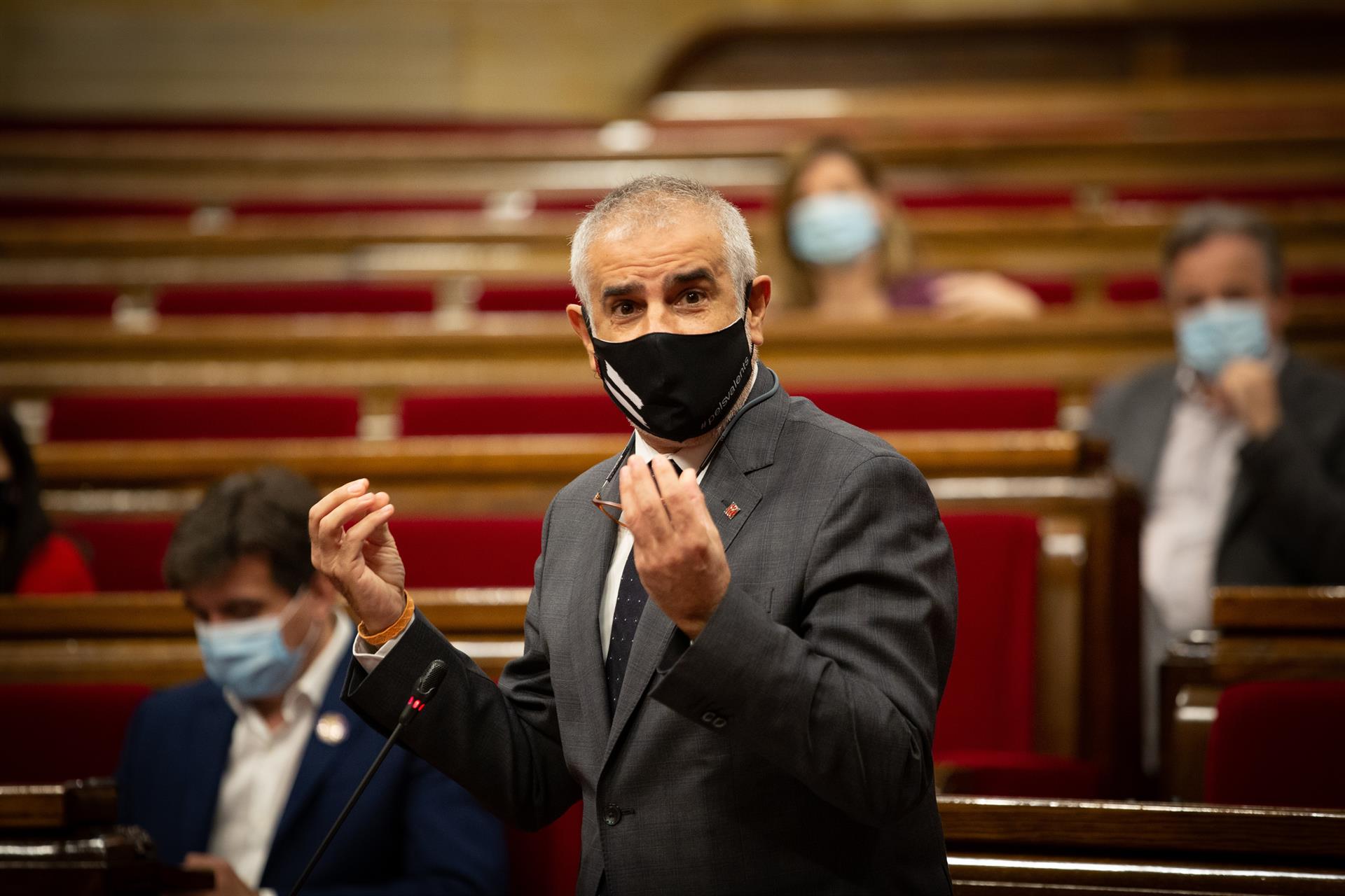 Carrizosa ataca a Aragonès en el debate sanitario: "Tiene cara de convergente"