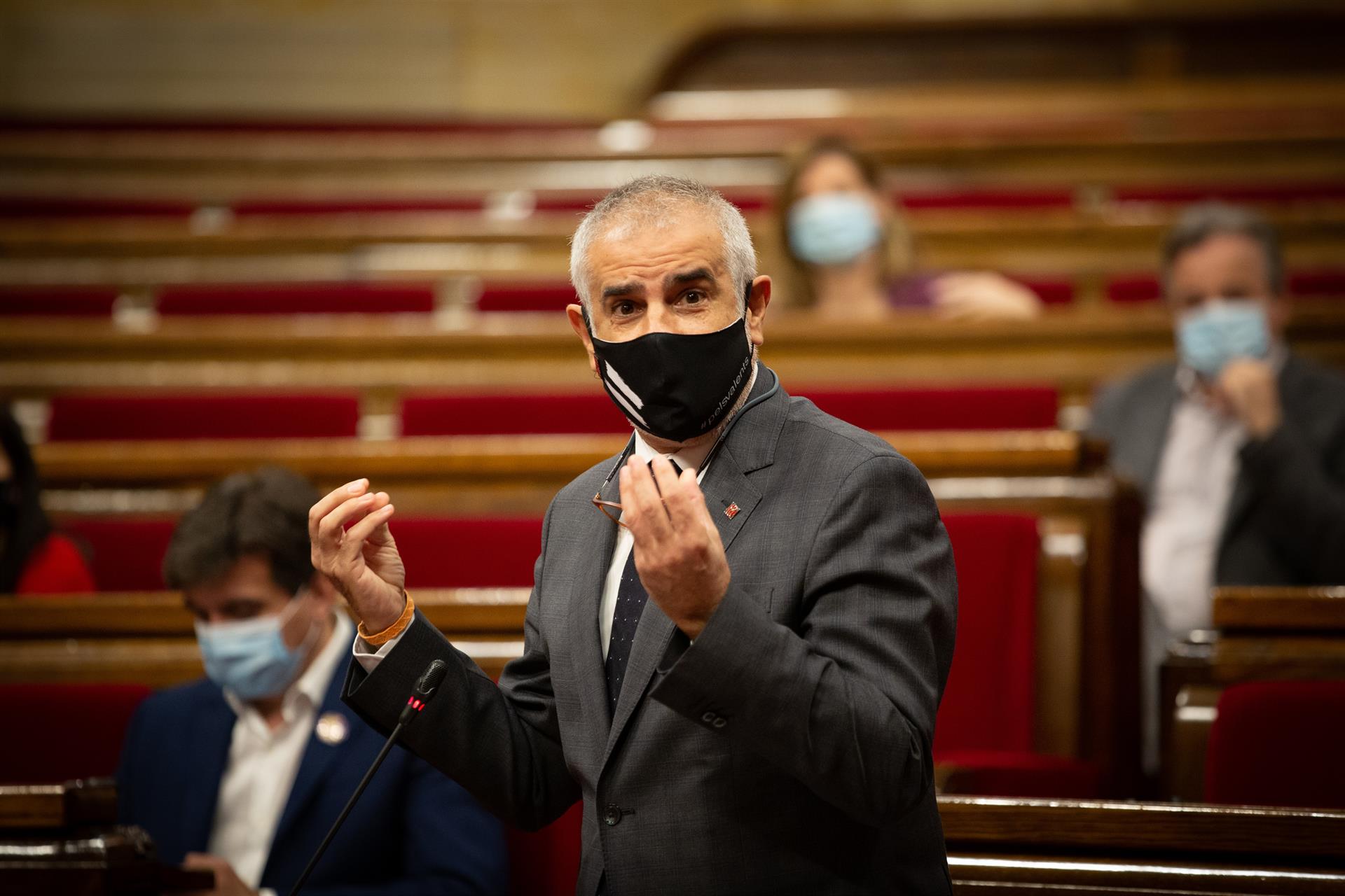 Carrizosa usa el debat de la Covid per atacar Aragonès: "Té cara de convergent"