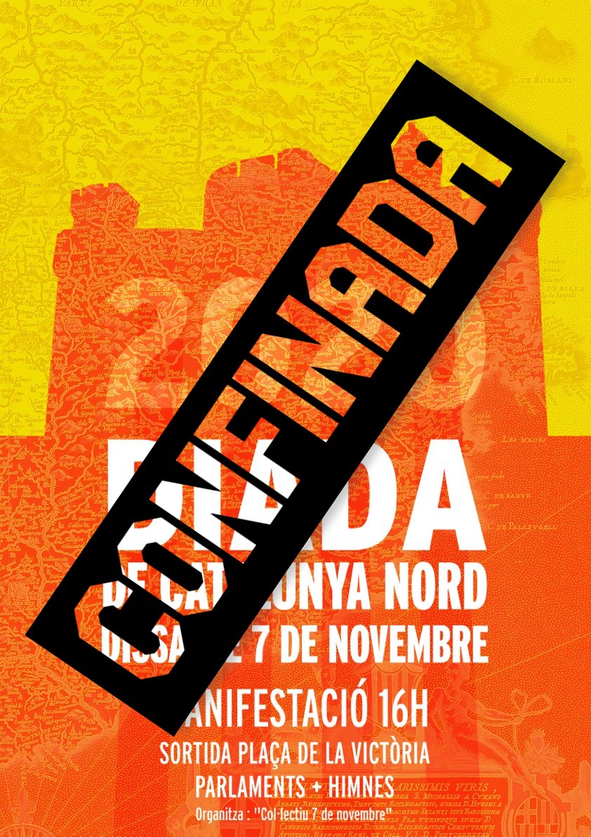 CARTELL DIADA Catalunya Nord 2020 CONFINADA