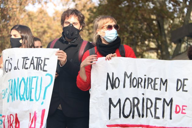 Protesta mi cultura restricciones Covid-19 ACN