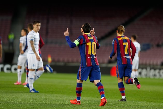 Messi celebración gol Europa Press