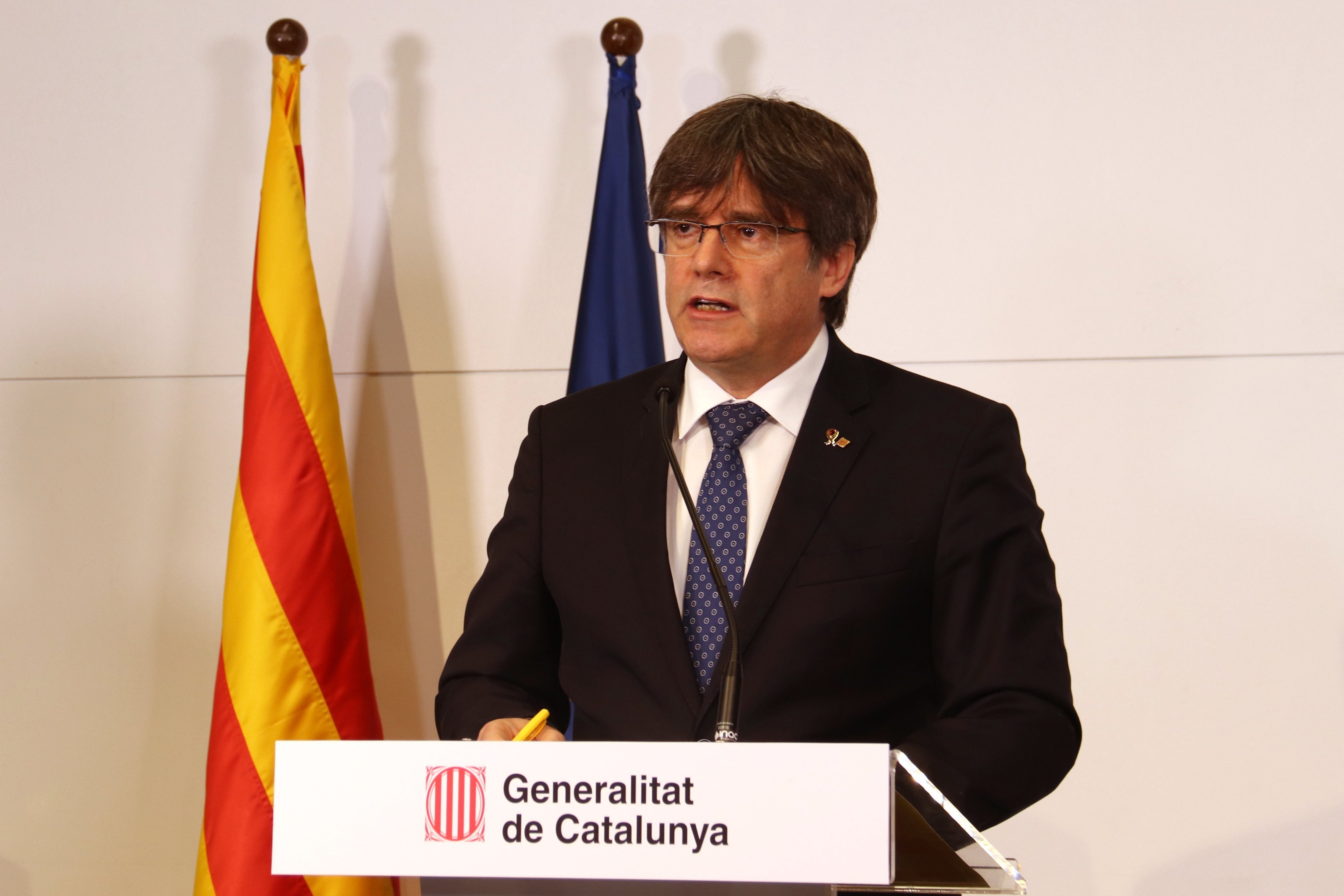 Puigdemont conmemora la Diada de la Catalunya Nord: "Nos partieron el alma"