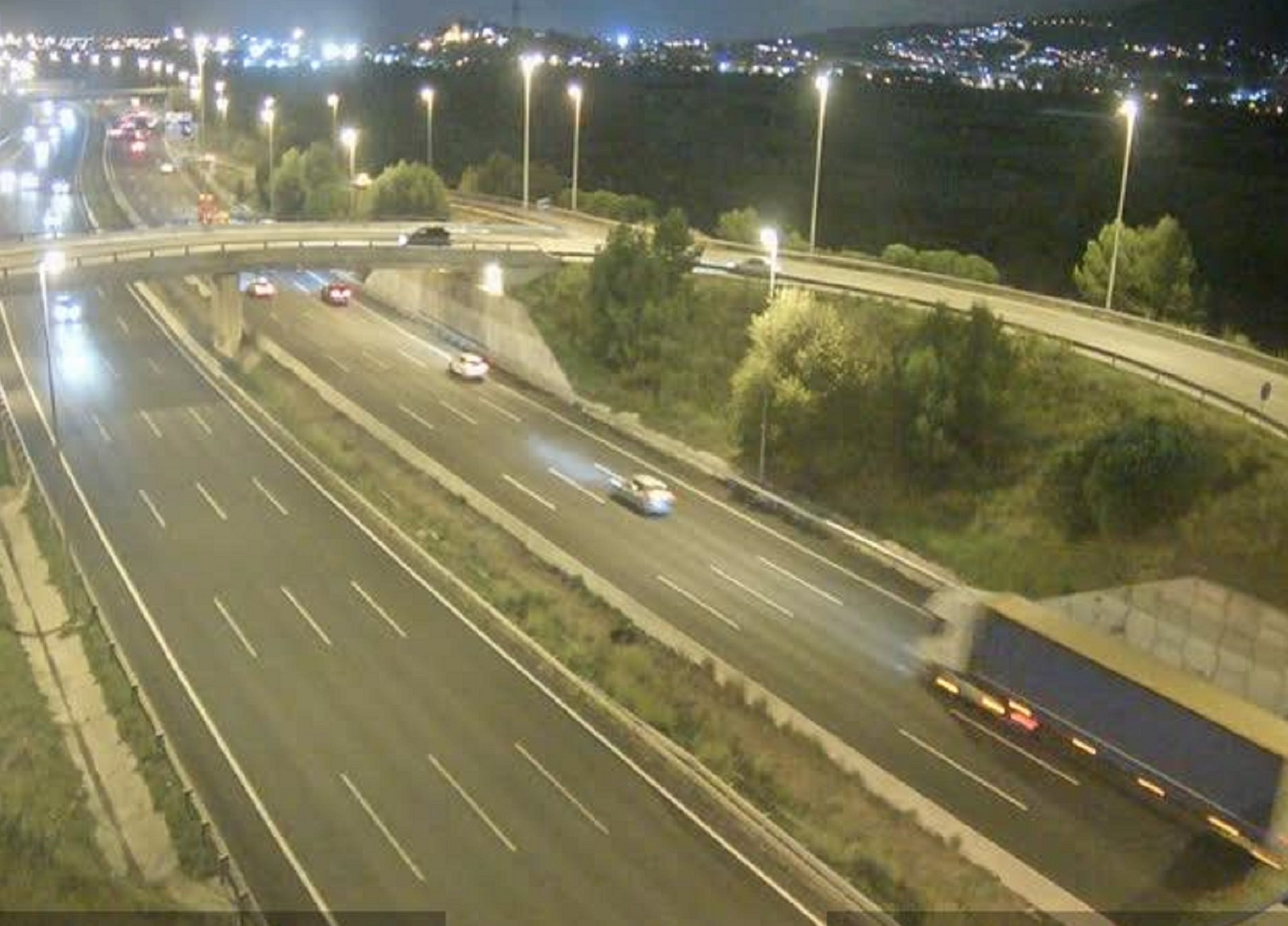 Calma en la red vial durante el segundo confinamiento municipal