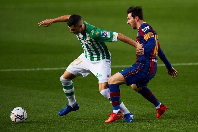 Messi Guido Rodríguez Barça Betis EFE