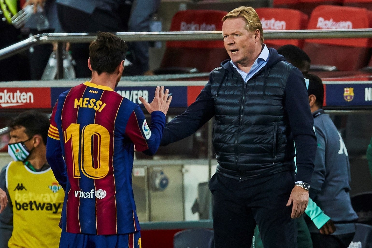 Koeman: "L'última paraula la té Messi"