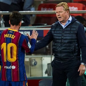 Koeman Messi Barca Betis EFE Koeman Messi Barca Betis EFE