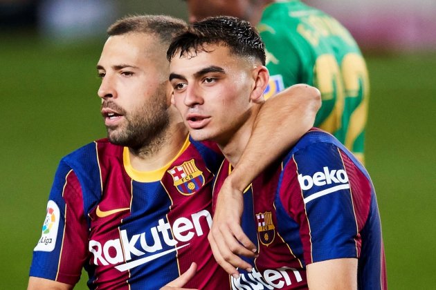 Pedri Jordi Alba Barça Betis EFE