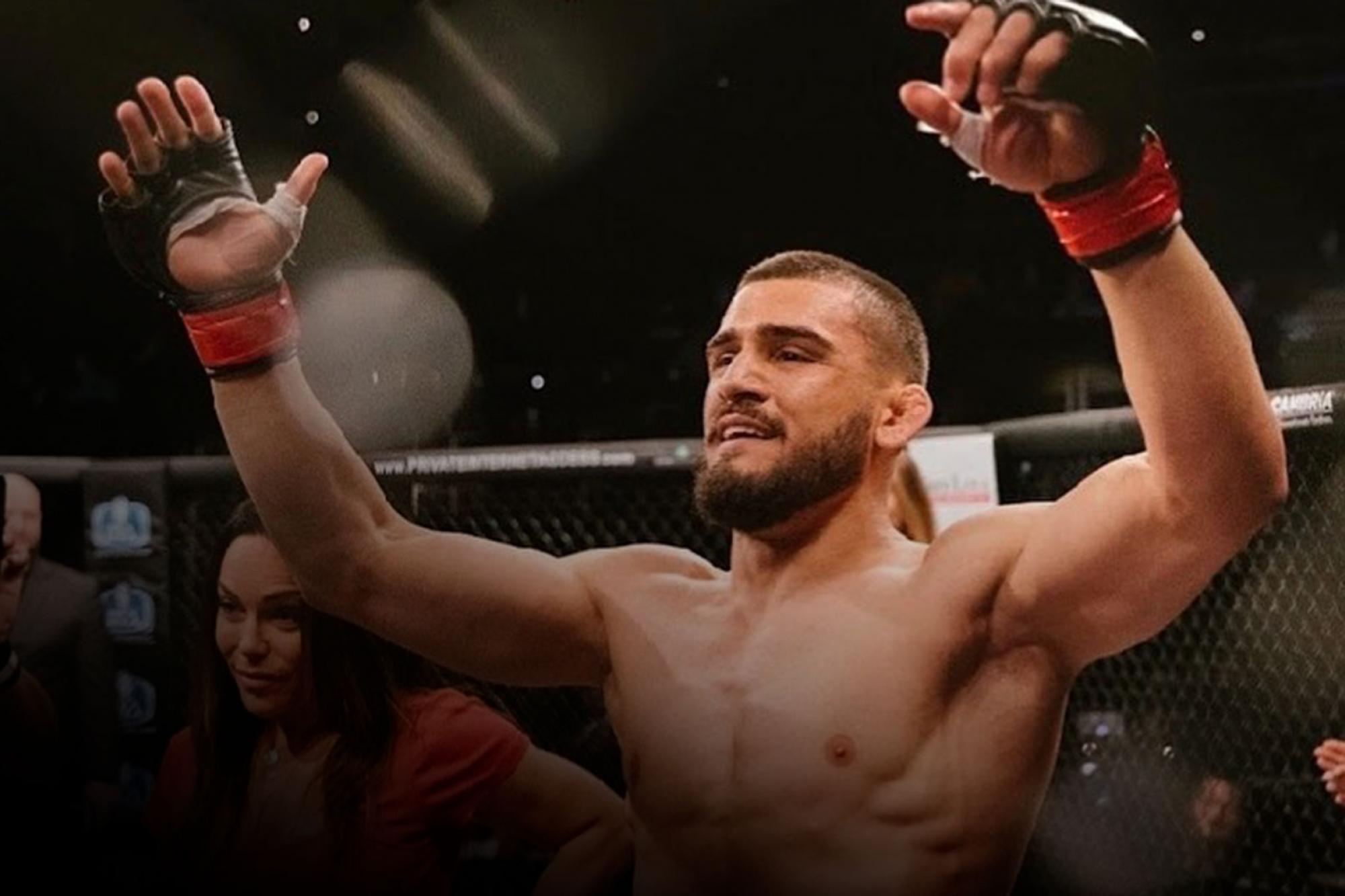 Impactant lesió a la UFC: a Ramiz Brahimaj se li desprèn l'orella en ple combat