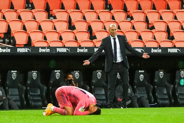 Zinedine Zidane Valencia Real Madrid 20/21 Europa Press