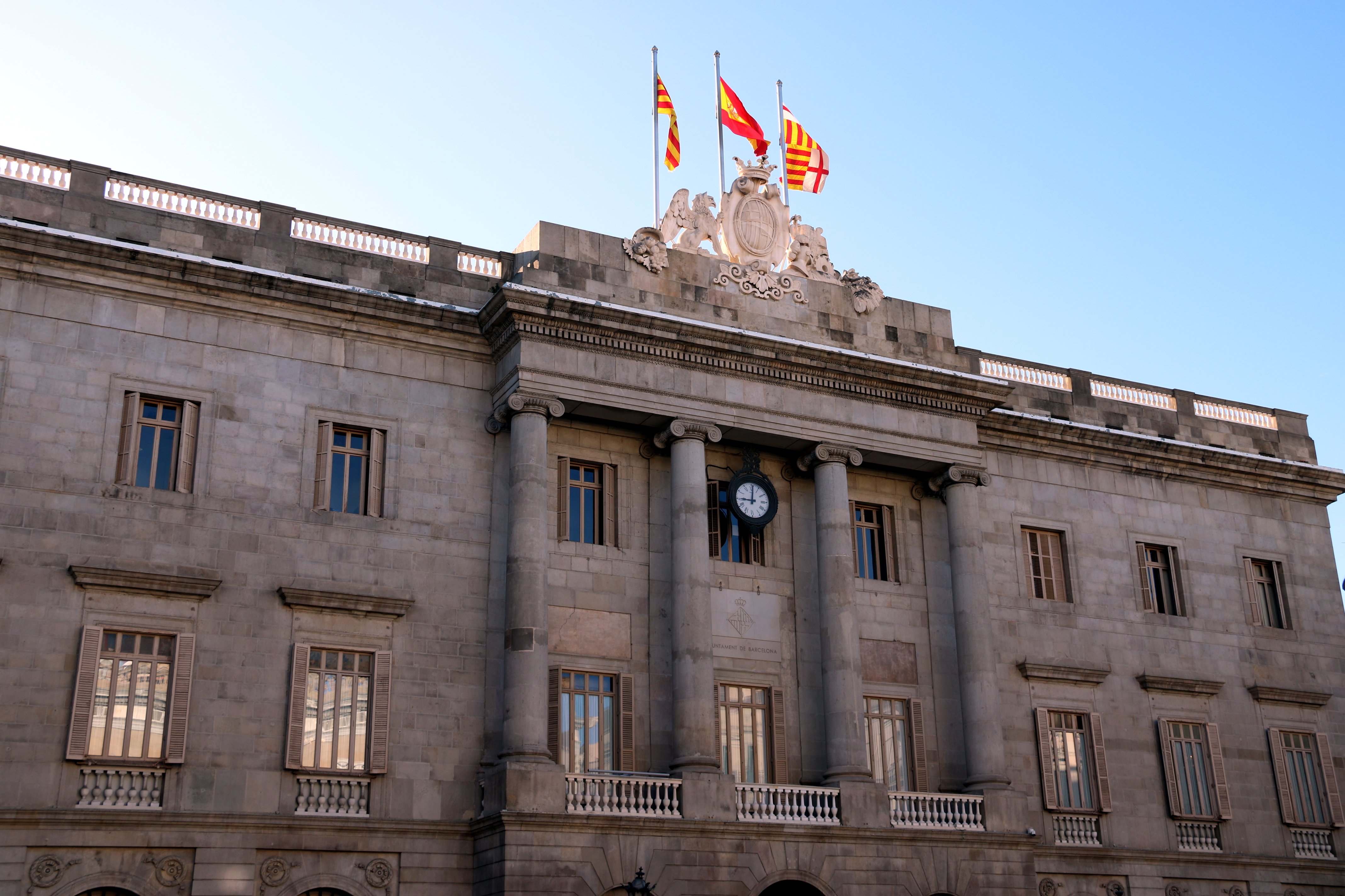 Ayuntamiento de Barcelona fachada ACN