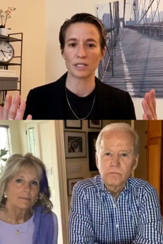 Megan Rapinoe Joe Biden