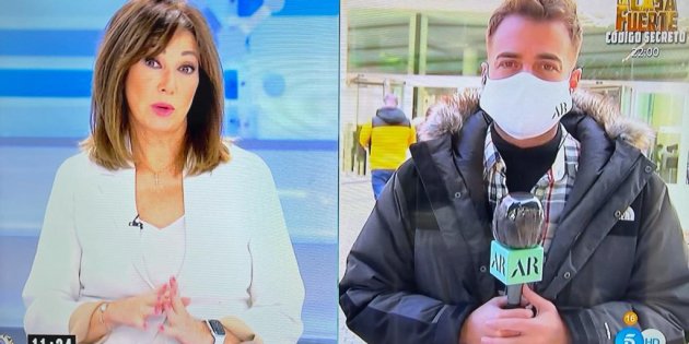 Ana Rosa Quintana con Miquel Valls sobre Mainat T5