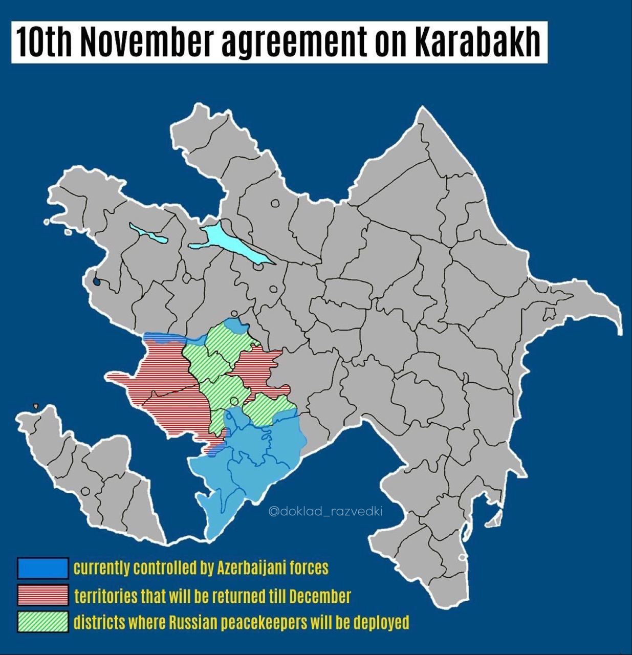 mapa nagorno karabakh