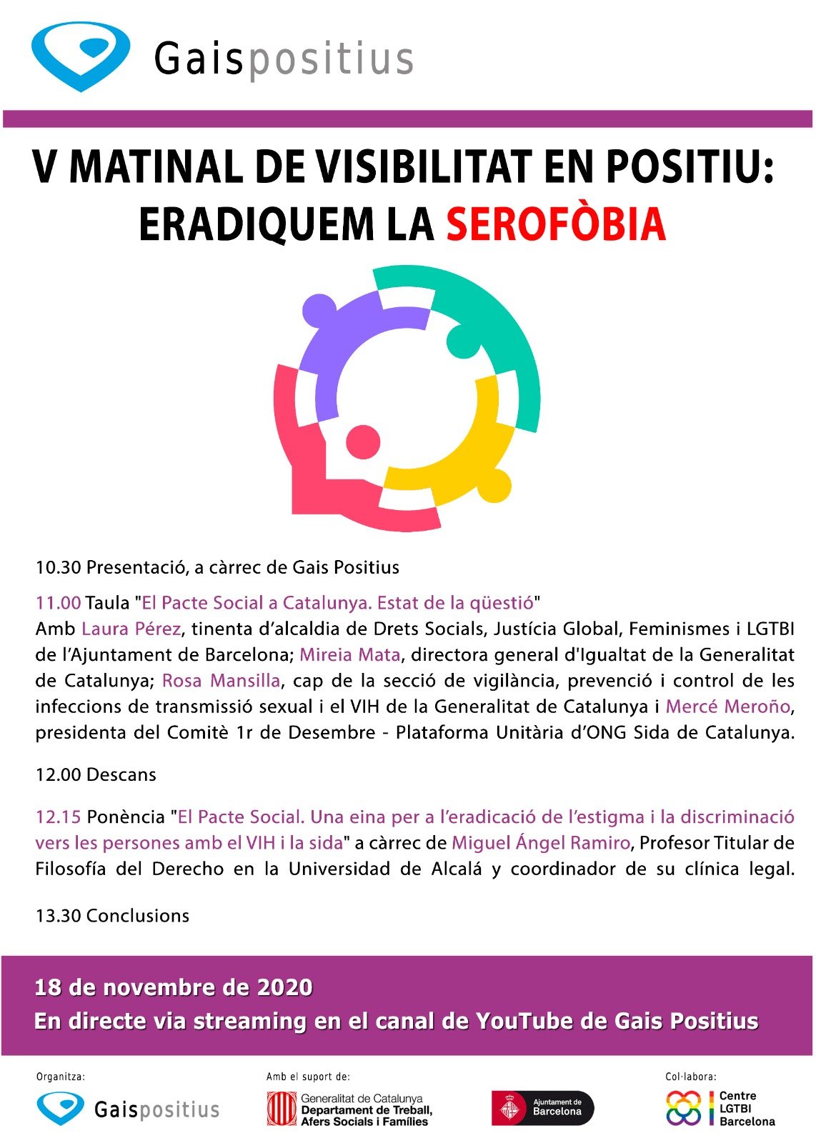 Jornada contra serofòbia