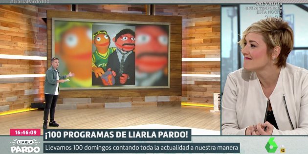 Cristina Pardo 100 programes Liarla Pardo La Sexta