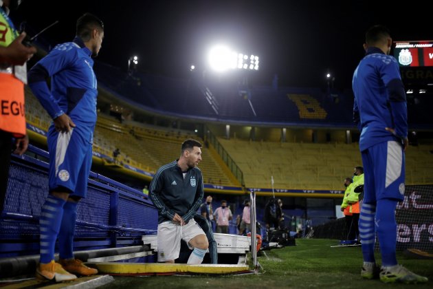 messi boca juniors bombonera efe