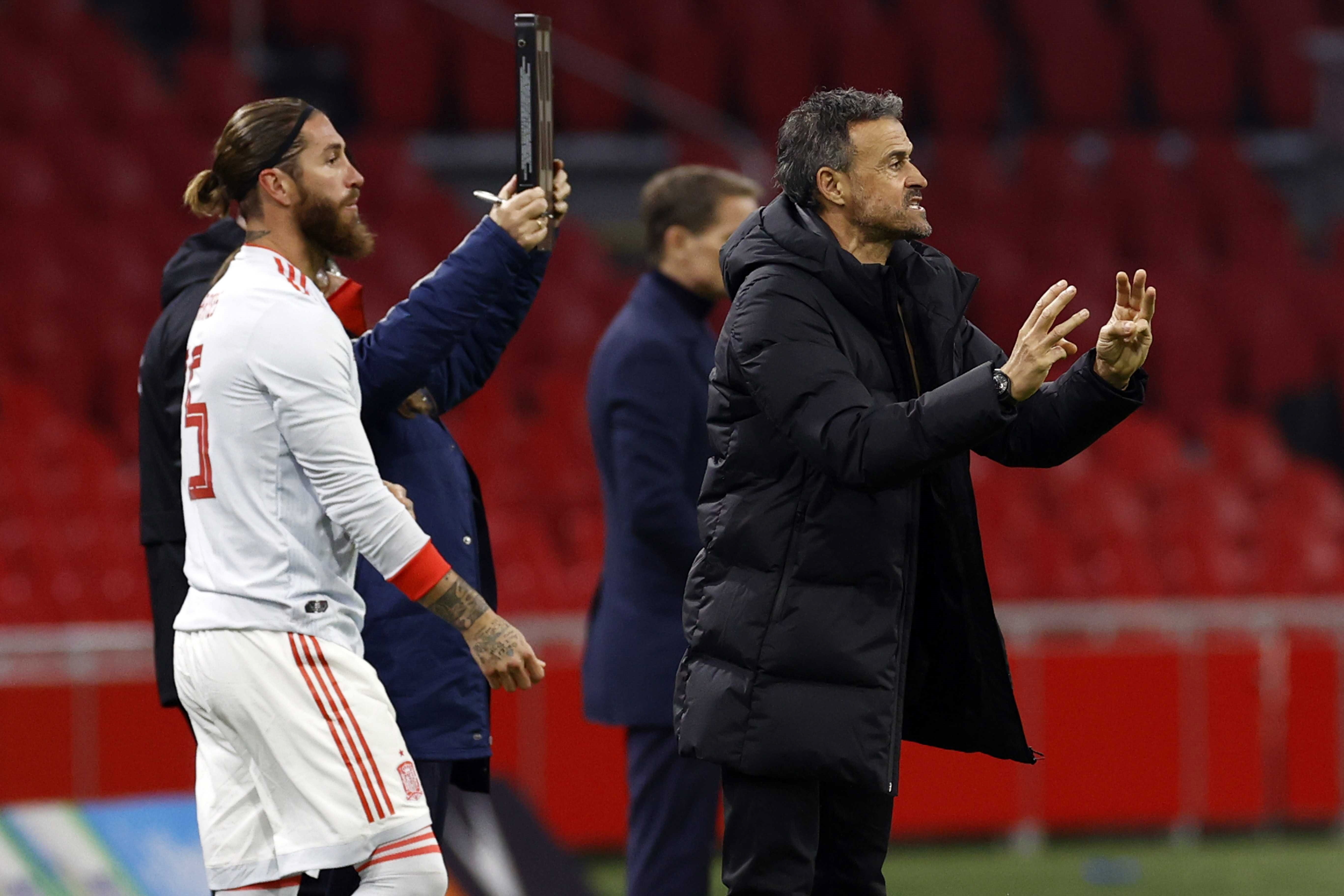 Luis Enrique té gelos de Sergio Ramos