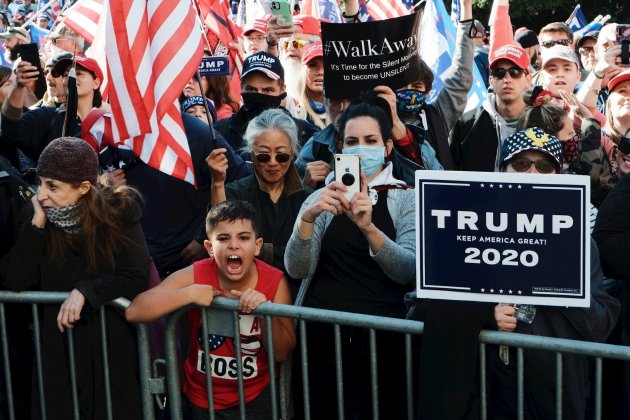 manifestants trump efe
