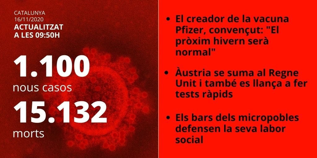 Card Morts infectats coronavirus 16 novembre jpeg