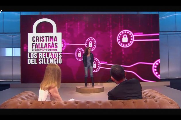 Cristina Fallarás explica despido|despedida ADN con Gloria Lomana en Chester Cuatro