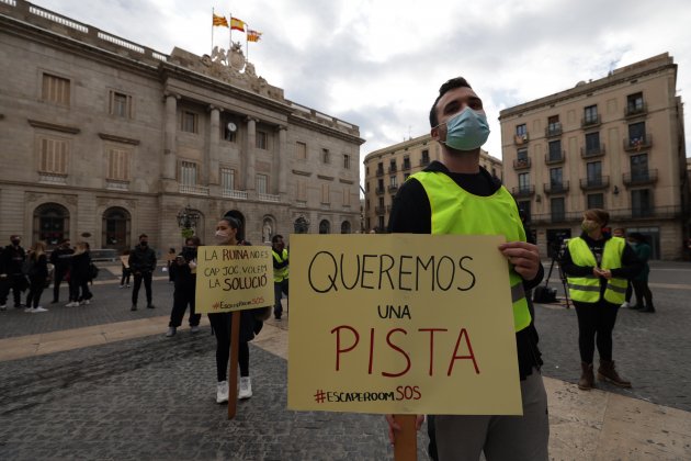 Escape room manifestació Covid   Sergi Alcàzar