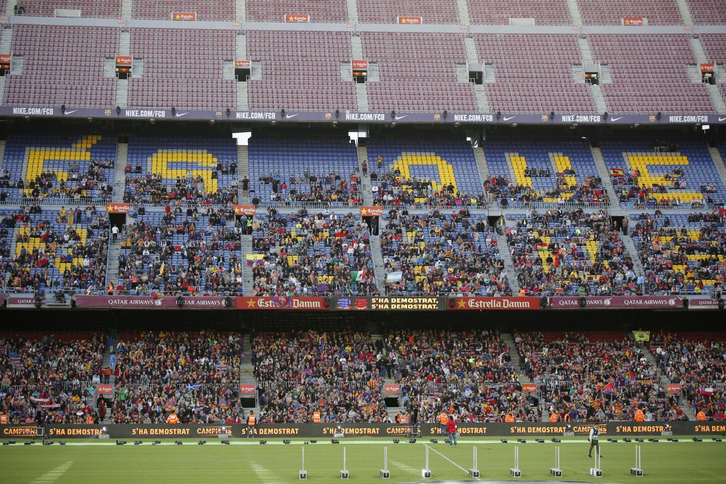 Segueix la festa al Camp Nou